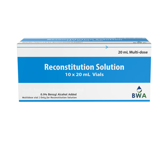 Reconstitution Solution 20ml x 10 QTY Pack