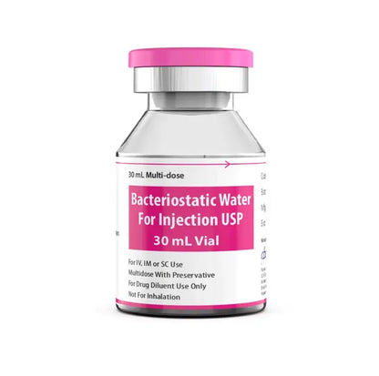 Bacteriostatic Water 30ml x 1 QTY (Bac Water)