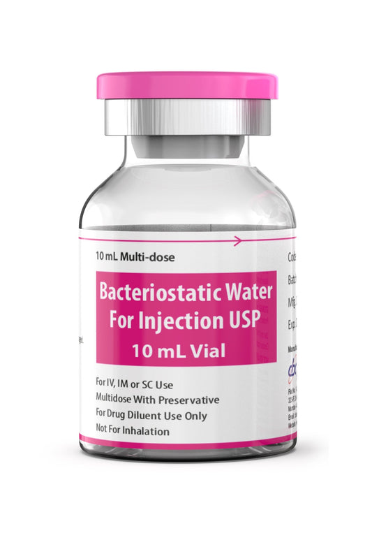 Bacteriostatic Water 10ml x 1 QTY (Bac Water) - Bacteriostatic Water USA
