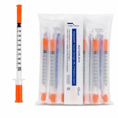 Syringe 27G X 1/2 - 1.0mL x 25 QTY