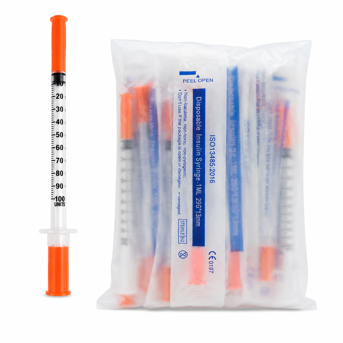 Syringe 29G X 1/2 - 1.0mL x 25 QTY