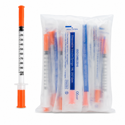 Syringe 29G X 1/2 - 1.0mL x 25 QTY